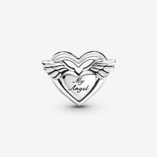 Pandora Angel Wings and Mum Heart Charm - A Symbol of Boundless Love