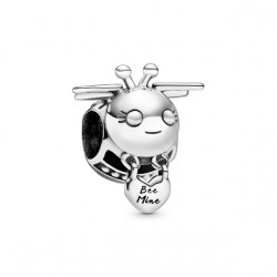 Sterling Silver Bee Mine Dangle Charm - A Sweet Reminder of Unity