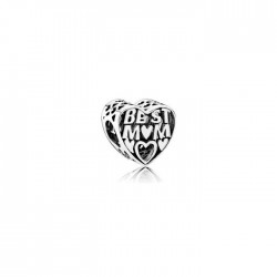 Pandora Best Mother Signature Openwork Heart Charm