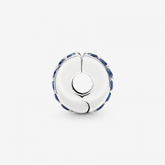 Pandora Blue Radiance Clip Charm