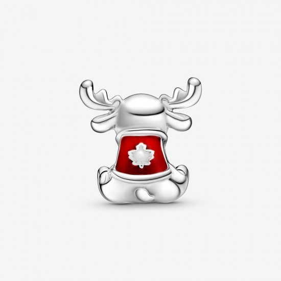 Pandora Canadian Moose & Maple Leaf Heritage Charm