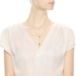 Pandora Dazzling Daisies CZ Pendant Necklace - Feminine Elegance