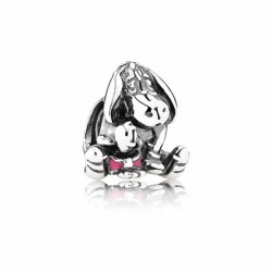 Adorable Eeyore Charm with Pink Bow