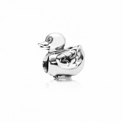 Charming Craftsmanship: Sterling Silver Ducky Charm