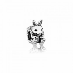 Enchanting Easter Bunny: Sterling Silver Rabbit Charm