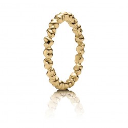 Pandora Forever Love Stackable Heart Ring, 14K Gold