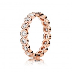 Pandora Rose™ Stackable Ring with Clear CZ