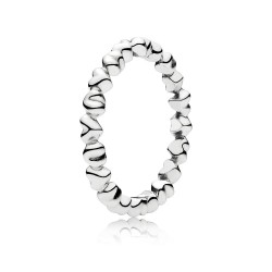 Pandora Forever Love Stackable Heart Ring
