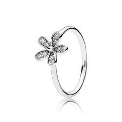 Pandora Dazzling Daisy Stackable Ring - Radiant Floral Elegance