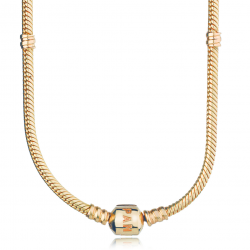 Elevate Your Charm Collection with Pandora's 14K Gold Charm Necklace