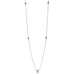 Pandora Clear CZ Dainty Droplets Necklace - Effortless Elegance