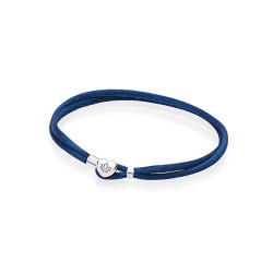 Pandora Fabric Cord Bracelet, Dark Blue