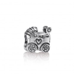 Pandora Baby Carriage Charm - A Cherished Symbol of New Beginnings