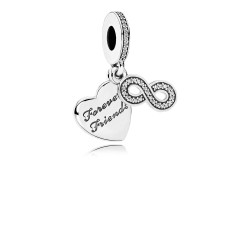 Pandora Sterling Silver Forever Friends Charm