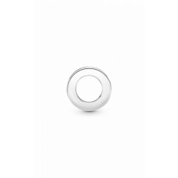 Pandora Pavé Circle Reversible Clip Charm - Sterling Silver